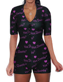 Short Onesie Pajamas For Women