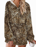 Leopard print pajamas