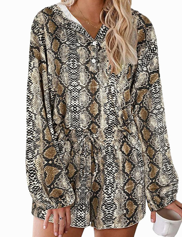 Snakeskin pajamas