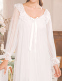 lace sleepwear dress