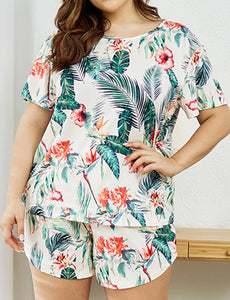 pajamas set plus size