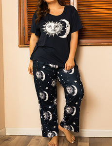 sleepwear set plus size