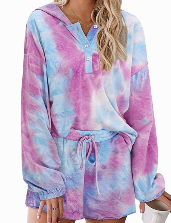 tie dye pajama set