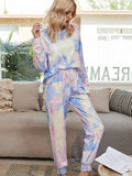 tie dye pajama set