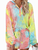 tie dye women pajamas