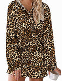 women‘’s Leopard print pajamas